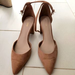 Aldo Nude Sandals, Size 8.5